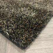 Brinker Carpets Comfort Black Brown Vloerkleed - 200x200cm - Vloerkleden Koning