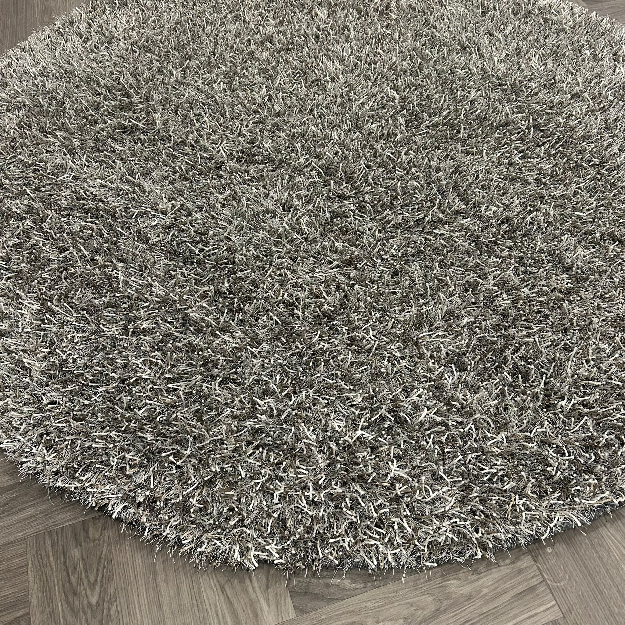 Brinker Carpets Comfort Grey Rond Vloerkleed - 200x200cm - Vloerkleden Koning