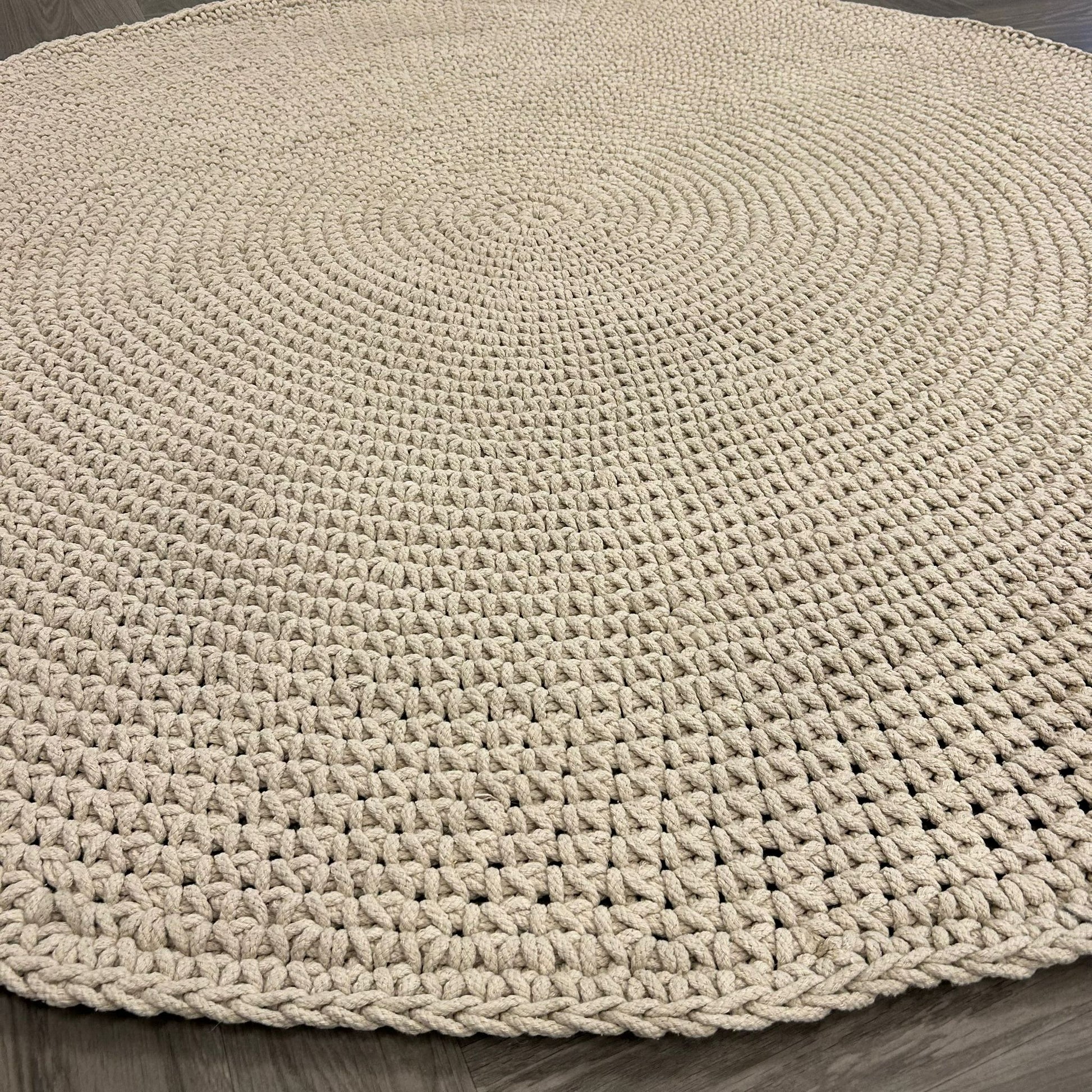 Brinker Carpets CW - 188 Naturel 101 Vloerkleed - 160x160cm - aanzicht 1 - Vloerkleden Koning