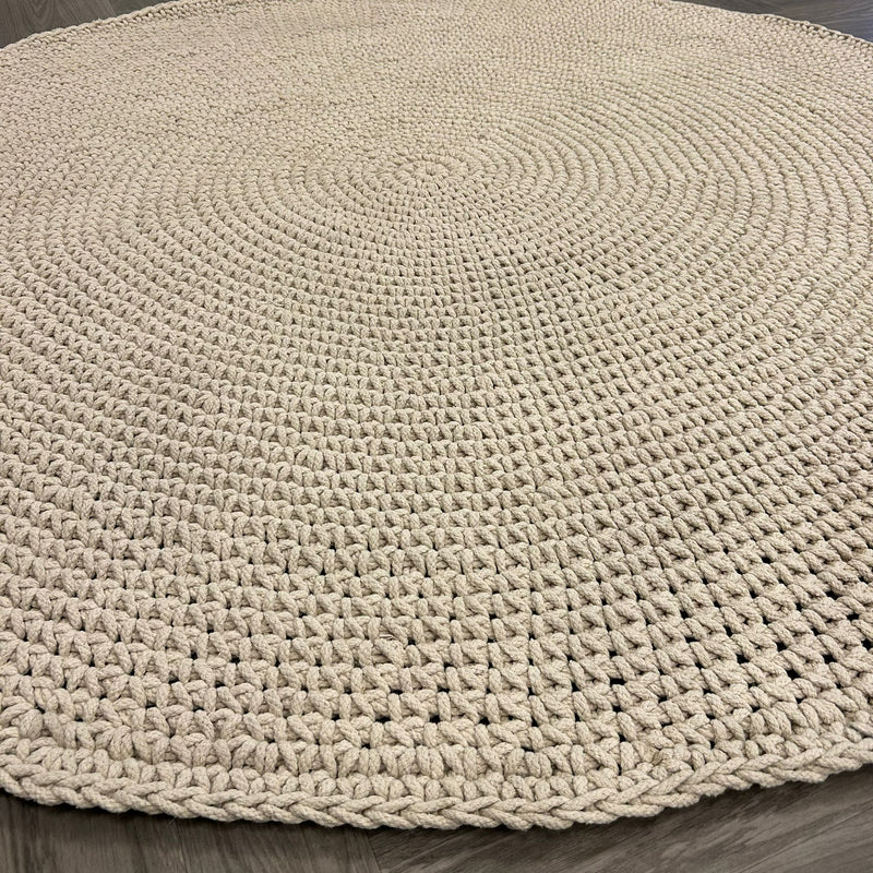 Brinker Carpets CW-188 Naturel 101 Vloerkleed - 200x200cm - aanzicht 1 - Vloerkleden Koning