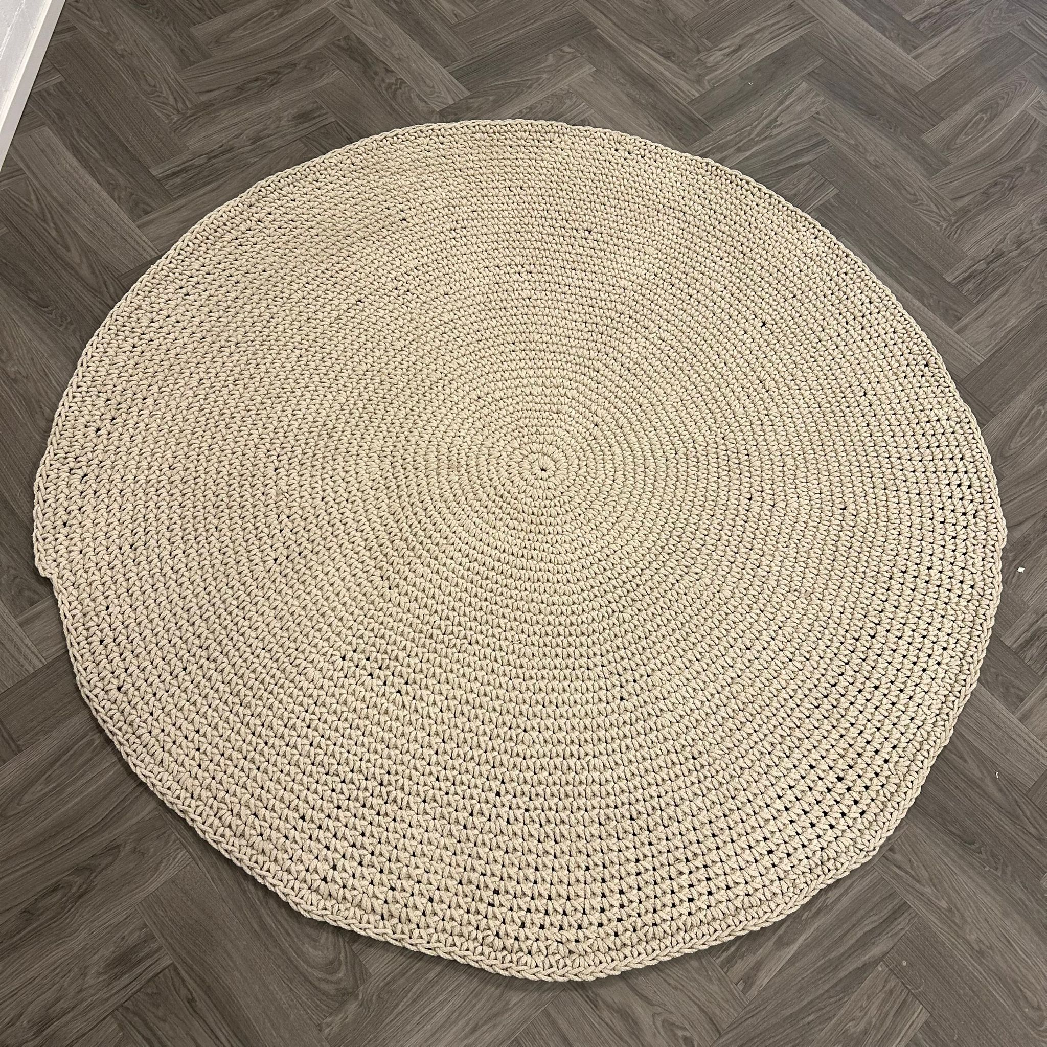 Brinker Carpets CW - 188 Naturel 101 Vloerkleed - 200x200cm - Vloerkleden Koning