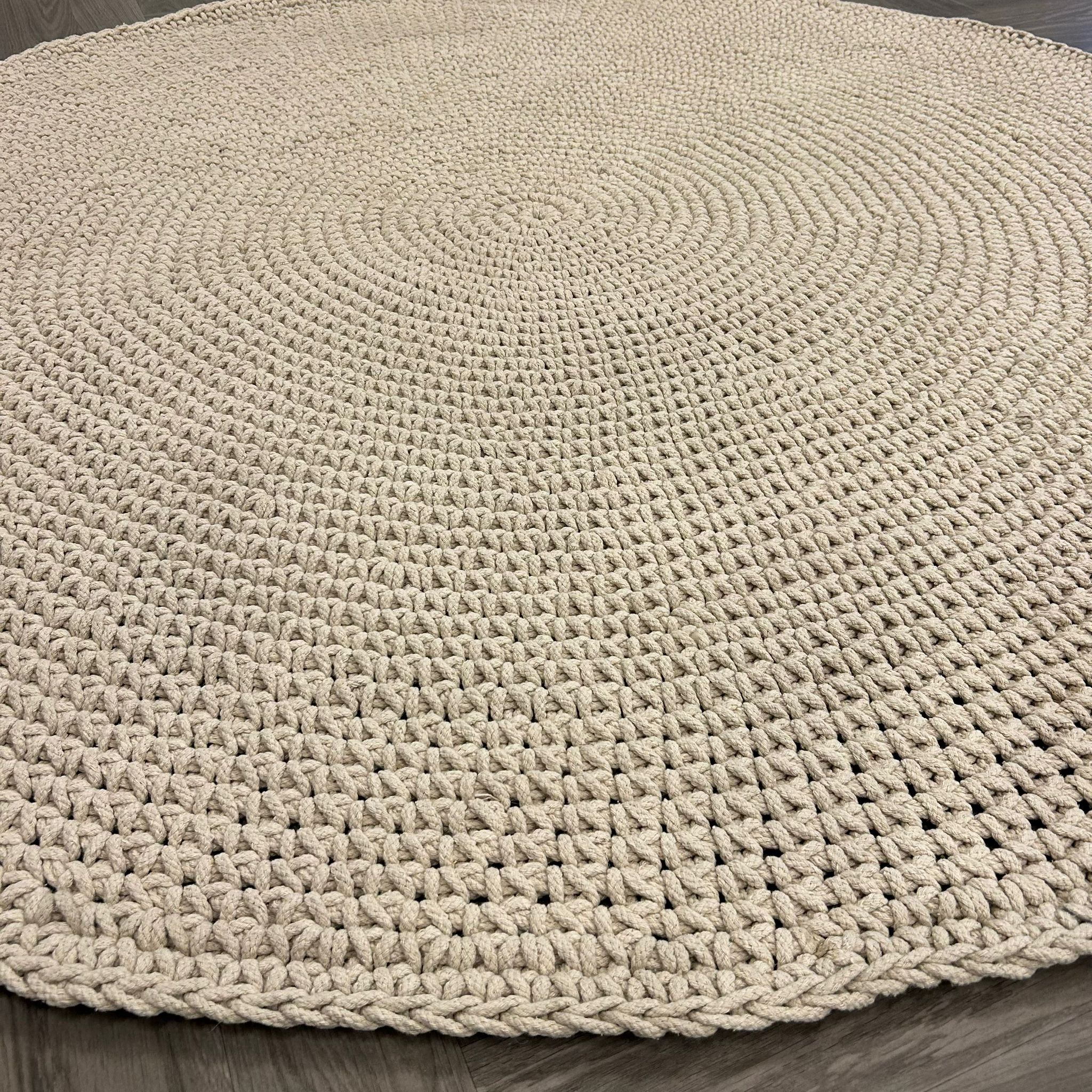 Brinker Carpets CW - 188 Naturel 101 Vloerkleed - 200x200cm - Vloerkleden Koning