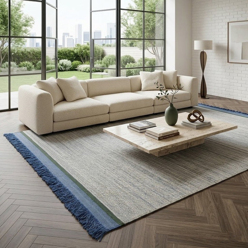 Brinker Carpets Decor Blue Vloerkleed - 200x290cm - aanzicht 1 - Vloerkleden Koning