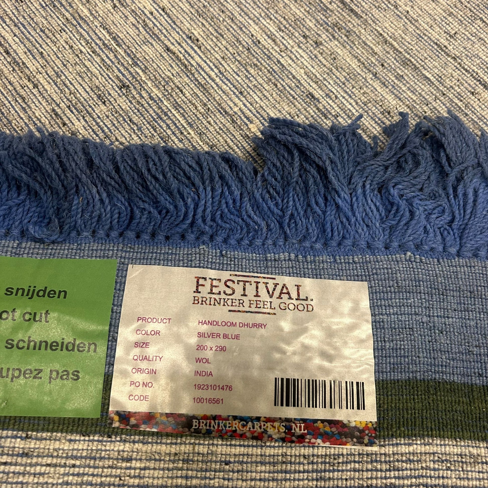 Brinker Carpets Decor Blue Vloerkleed - 200x290cm - Vloerkleden Koning