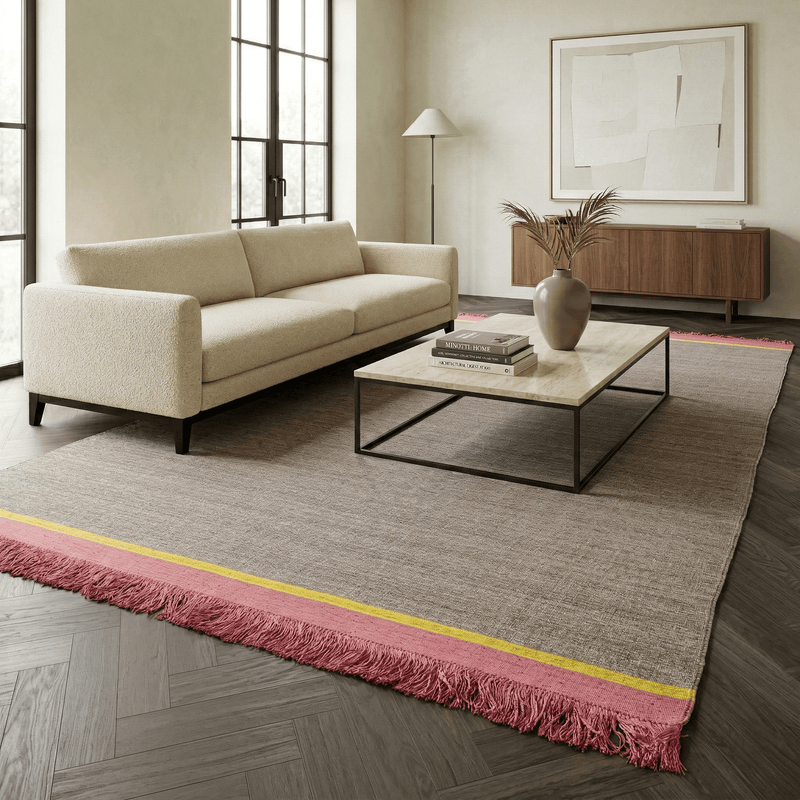 Brinker Carpets Decor Pink Vloerkleed - 200x290cm - aanzicht 1 - Vloerkleden Koning
