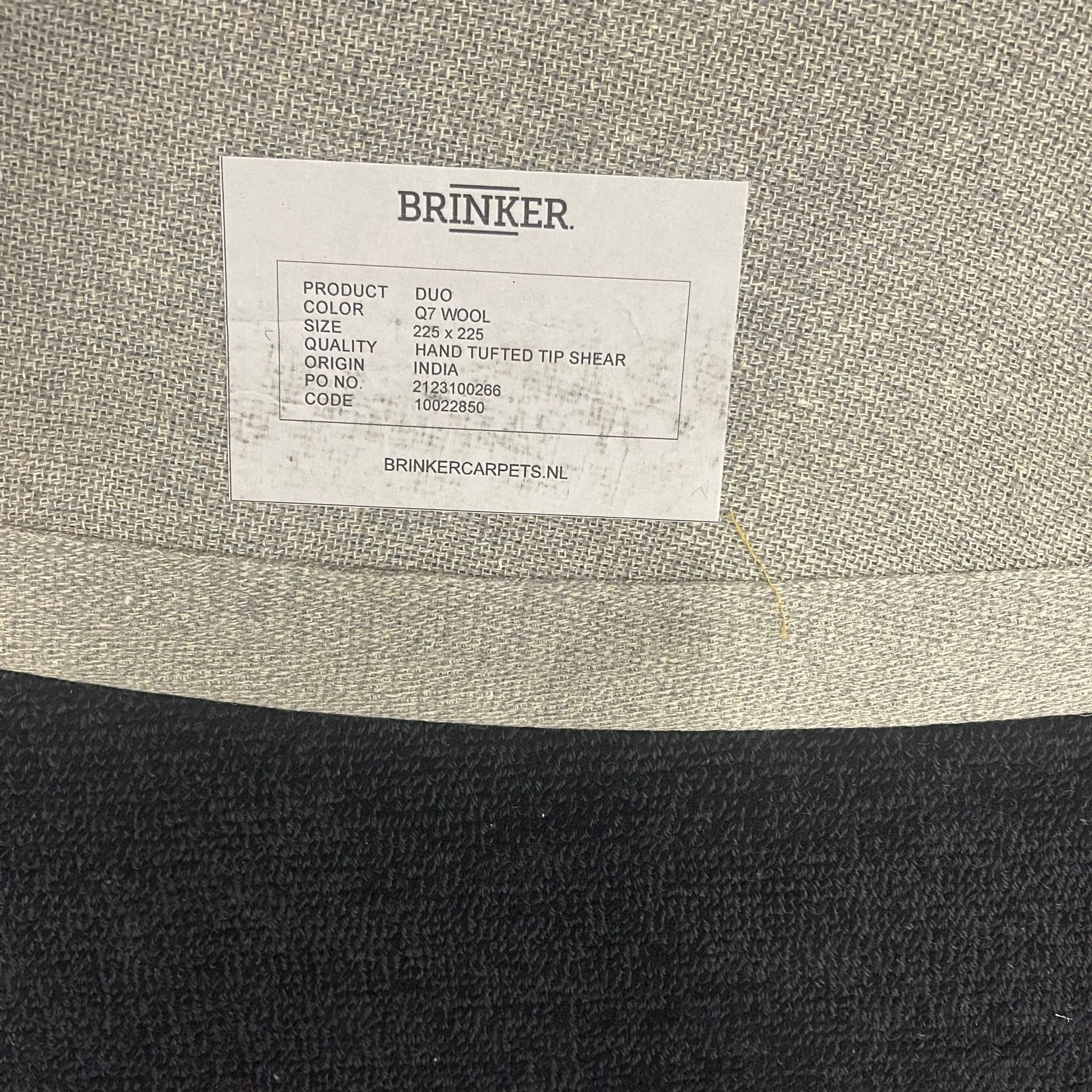 Brinker Carpets Duo Q7 Vloerkleed - 225x225cm - aanzicht 4 - Vloerkleden Koning