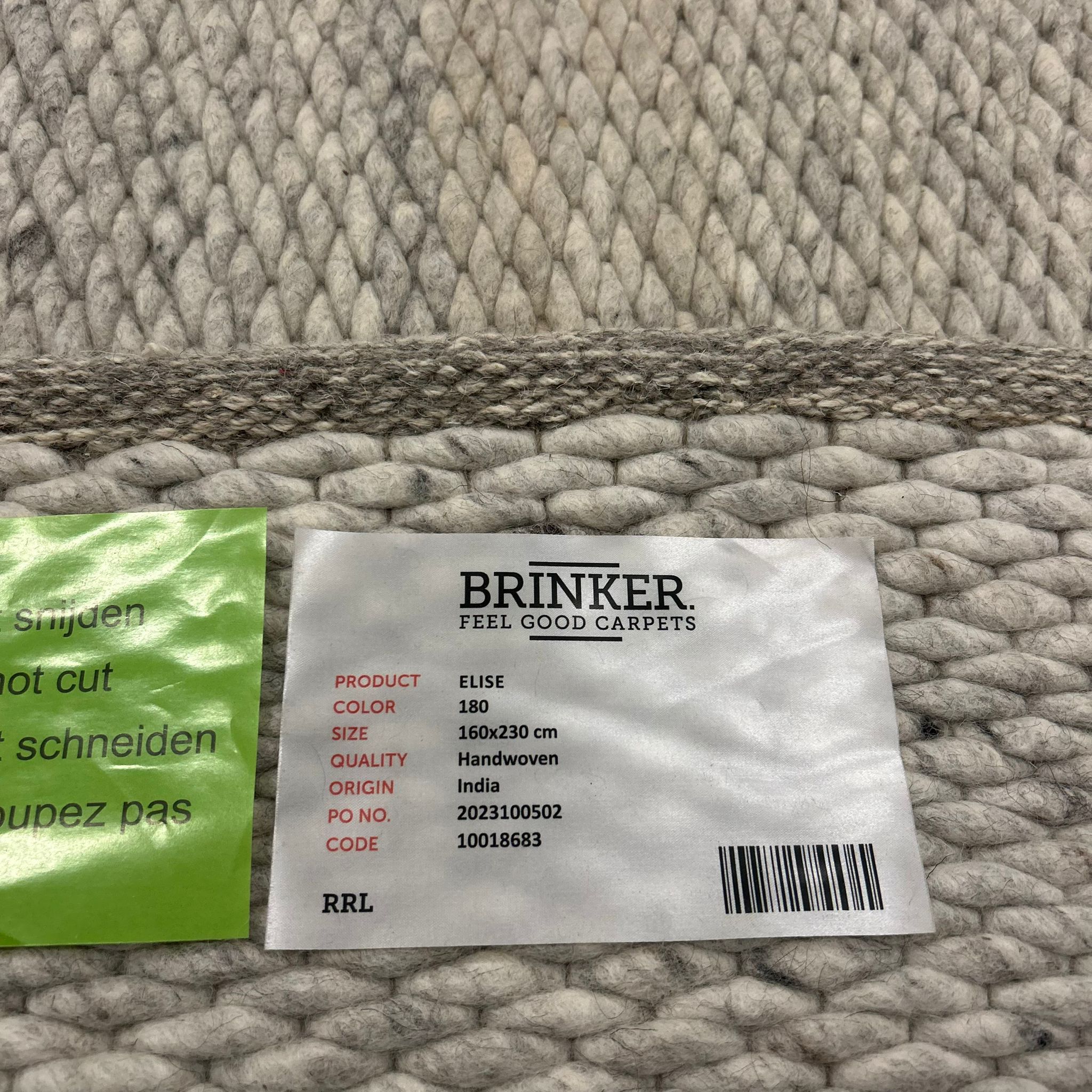 Brinker Carpets Elise Monopoli 180 Vloerkleed - 160x230 - Vloerkleden Koning