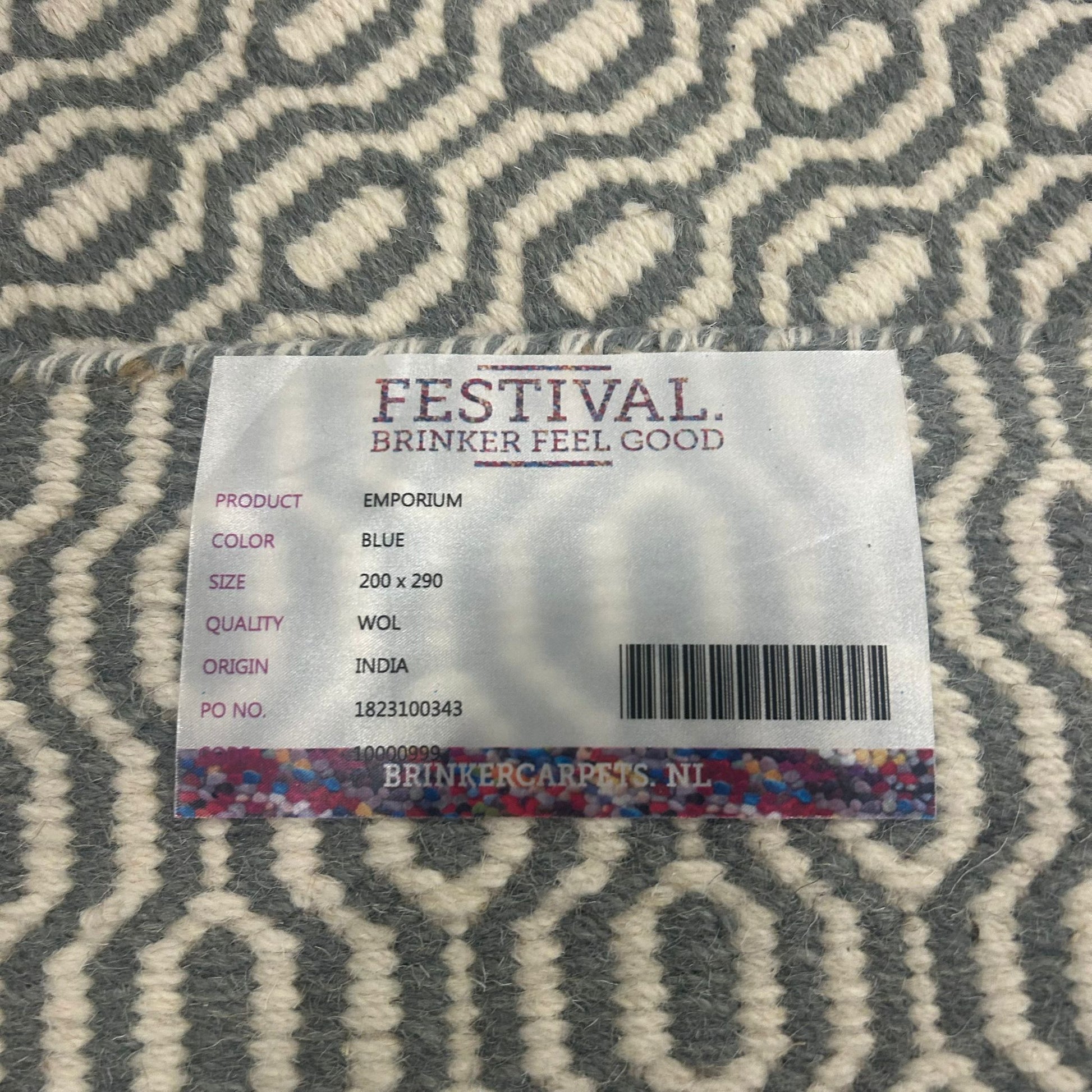 Brinker Carpets Emporium Blue Vloerkleed - 200x290cm - Vloerkleden Koning