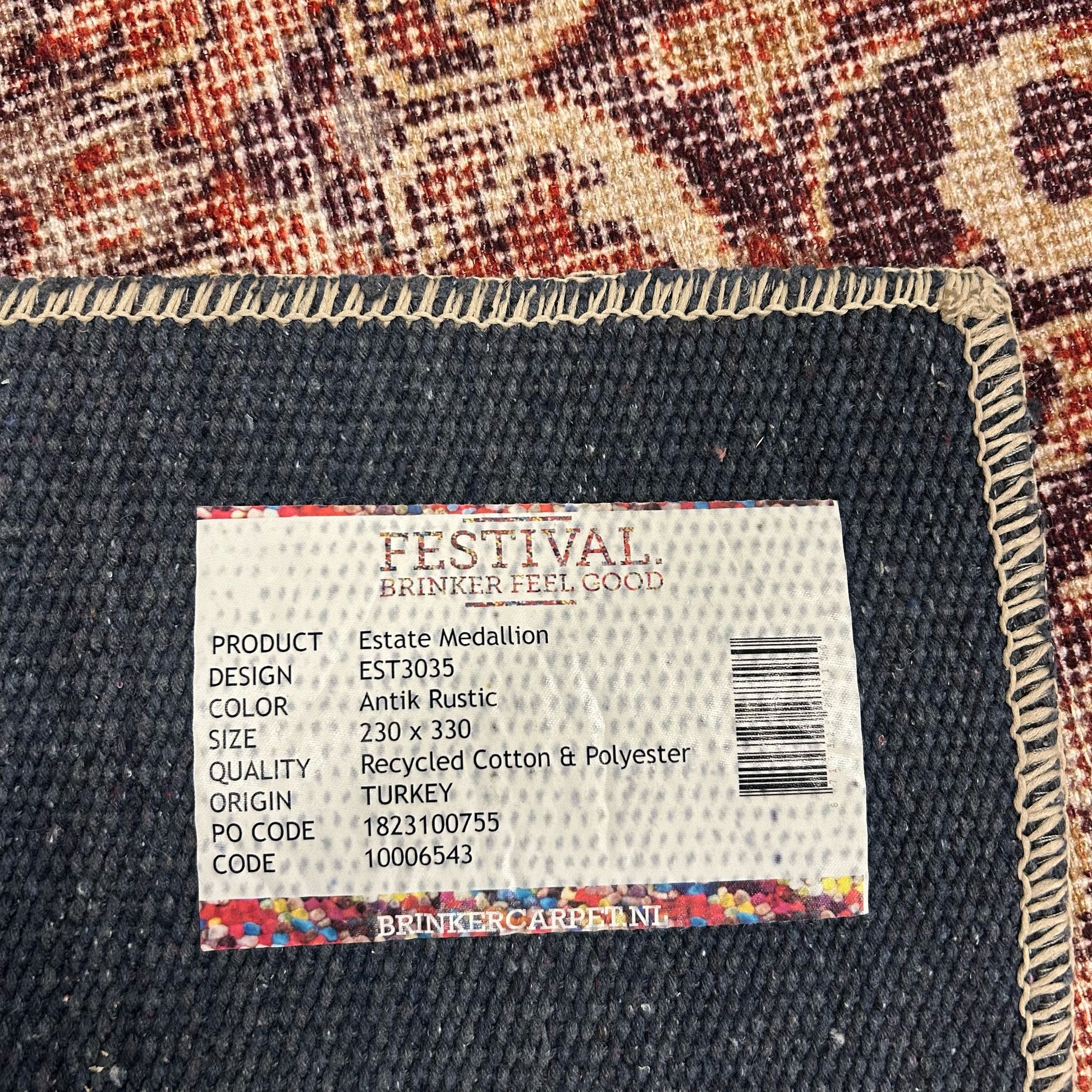 Brinker Carpets Estate Rustic Vloerkleed - 230x330cm - Vloerkleden Koning