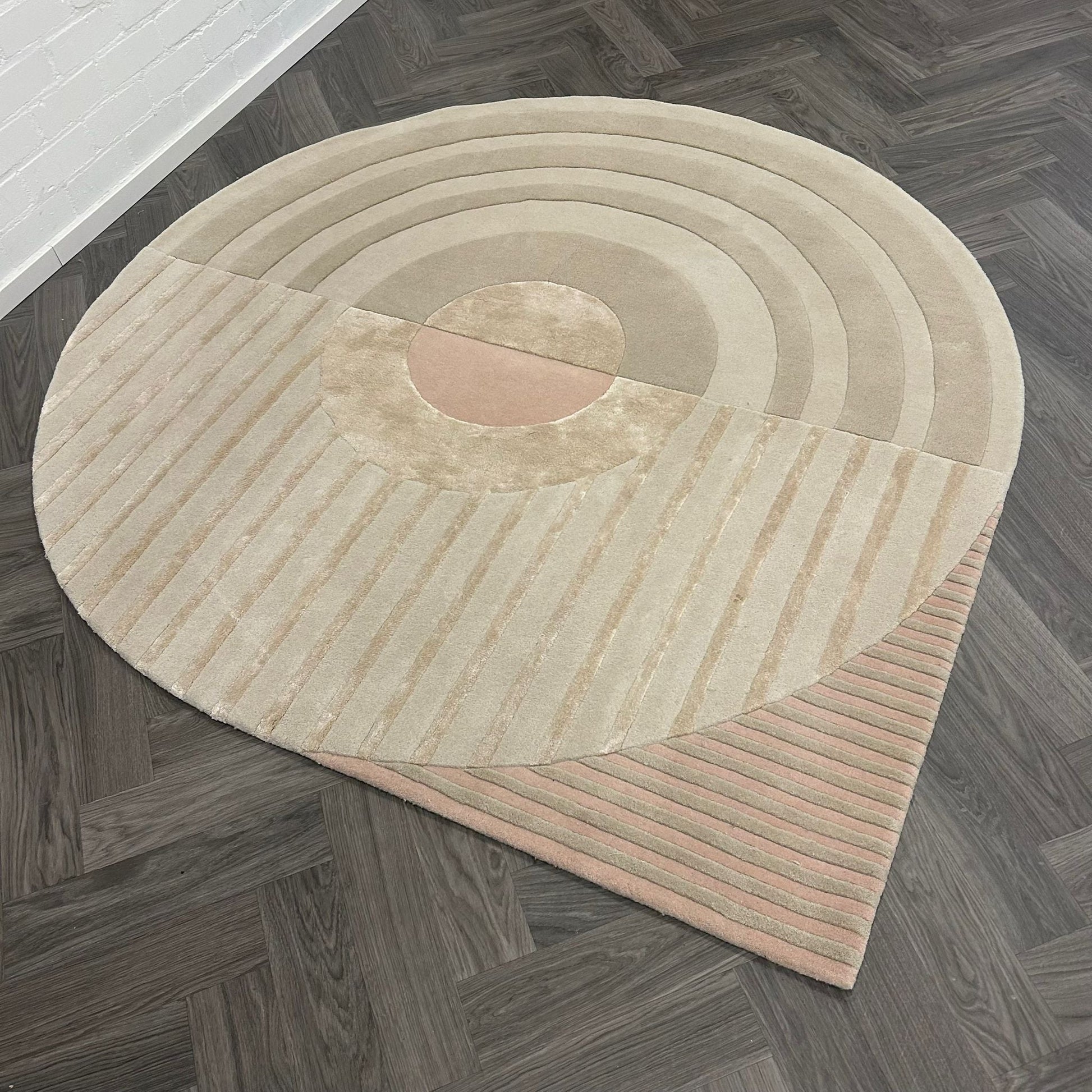 Brinker Carpets Fano Girare Lychee Vloerkleed - 200x200cm - aanzicht 3 - Vloerkleden Koning
