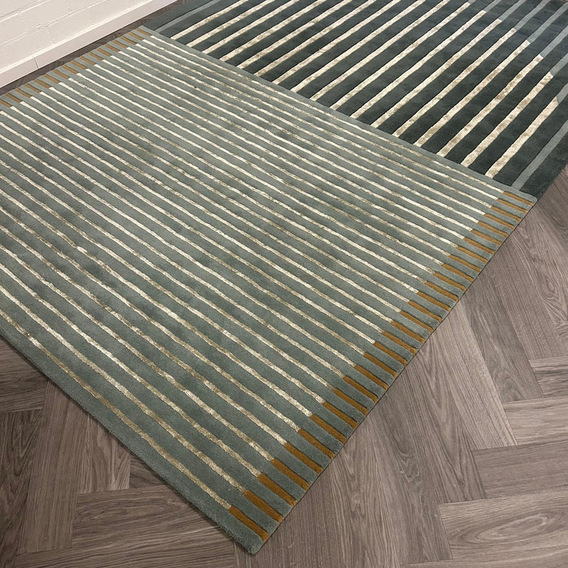 Brinker Carpets Fano Green Vloerkleed - 200x300cm - aanzicht 1 - Vloerkleden Koning