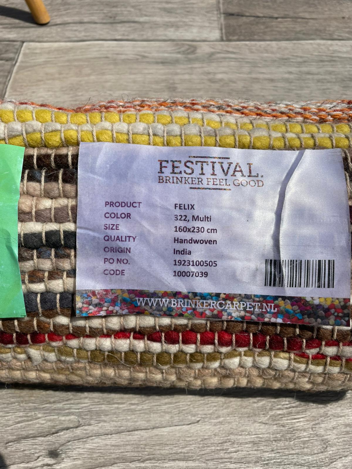 Brinker Carpets Felix 322 Multi Vloerkleed - 160x230cm - aanzicht 5 - Vloerkleden Koning