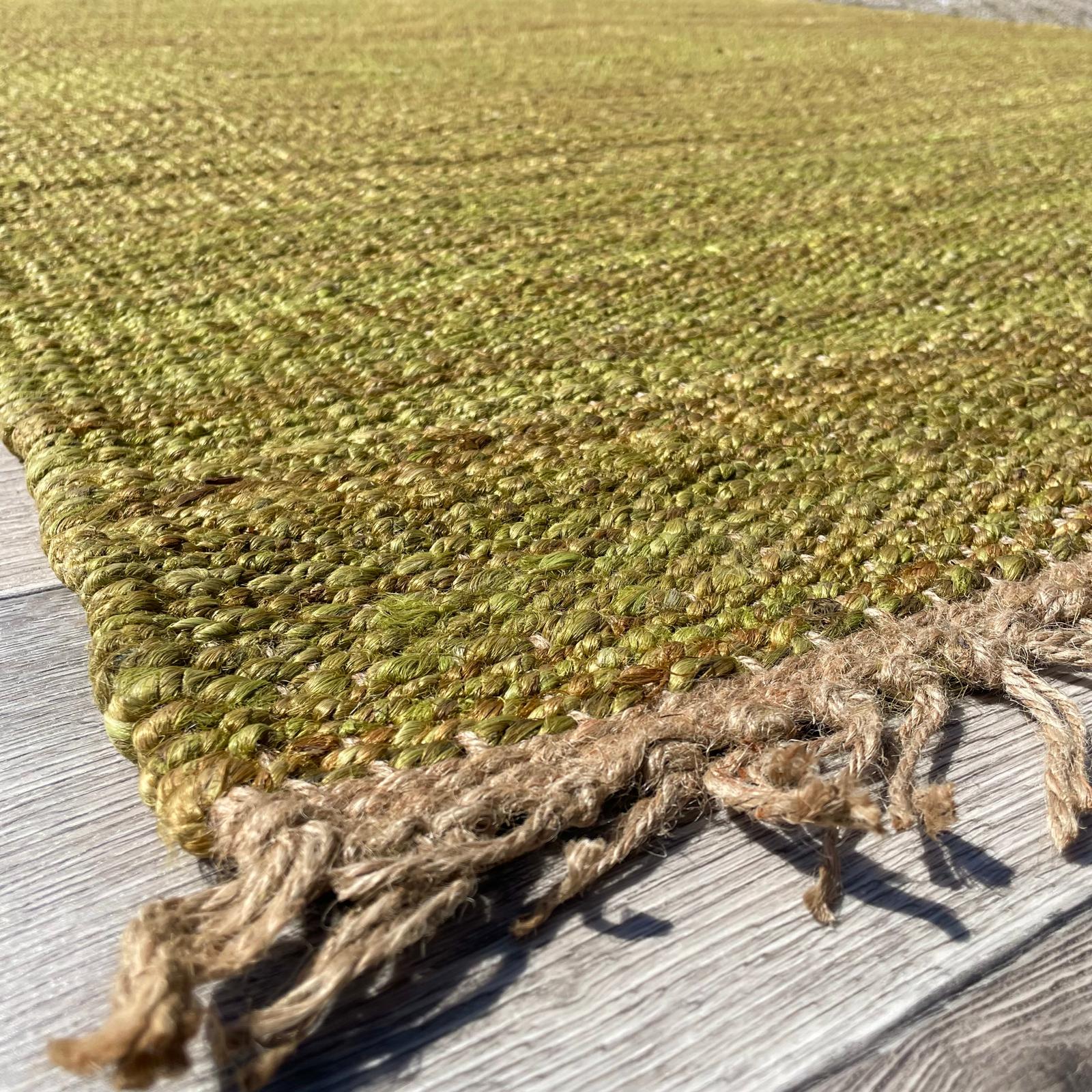 Brinker Carpets Festival Jute Slam Green Vloerkleed - 200x290cm - Vloerkleden Koning