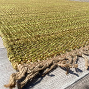 Brinker Carpets Festival Jute Slam Green Vloerkleed - 200x290cm - Vloerkleden Koning