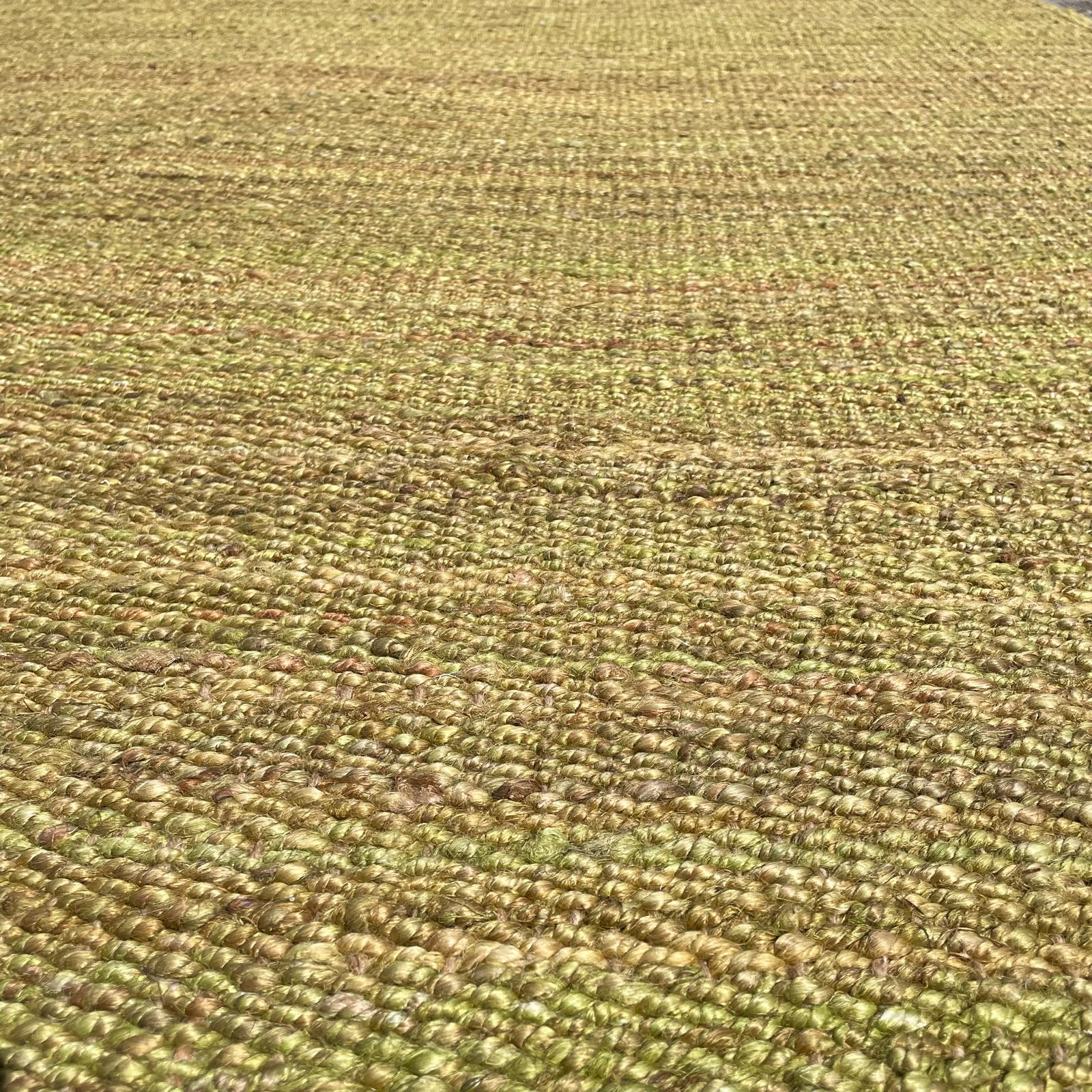 Brinker Carpets Festival Jute Slam Green Vloerkleed - 200x290cm - Vloerkleden Koning