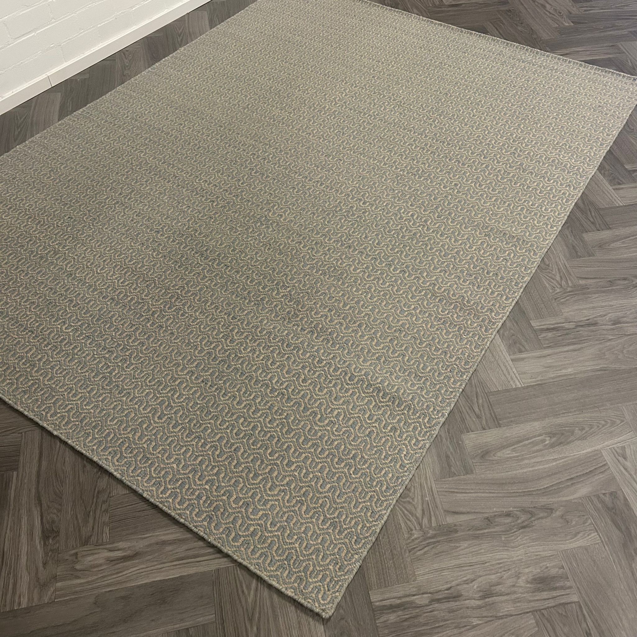 Brinker Carpets Flat Weave Piller 05 Beige Vloerkleed - 200x280cm - aanzicht 1 - Vloerkleden Koning