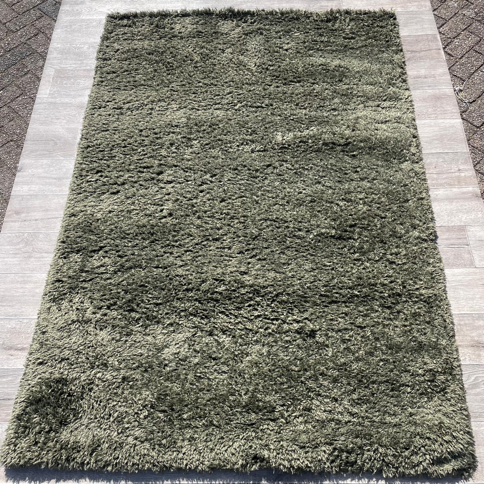 Brinker Carpets Floks Groen Vloerkleed - 160x230cm - aanzicht 1 - Vloerkleden Koning