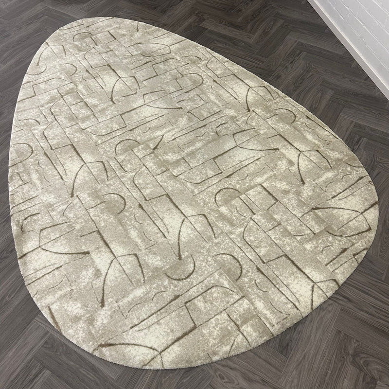 Brinker Carpets Floorganic Balanced Beige Vloerkleed - 200x300cm - aanzicht 1 - Vloerkleden Koning