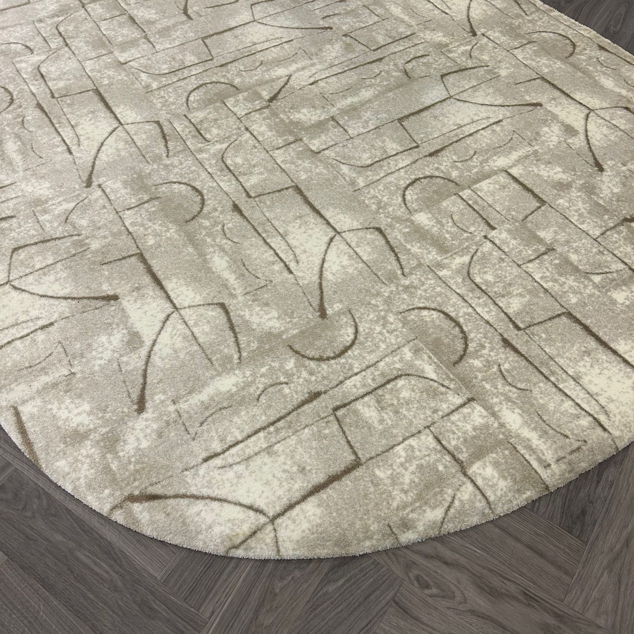 Brinker Carpets Floorganic Balanced Beige Vloerkleed - 200x300cm - aanzicht 3 - Vloerkleden Koning