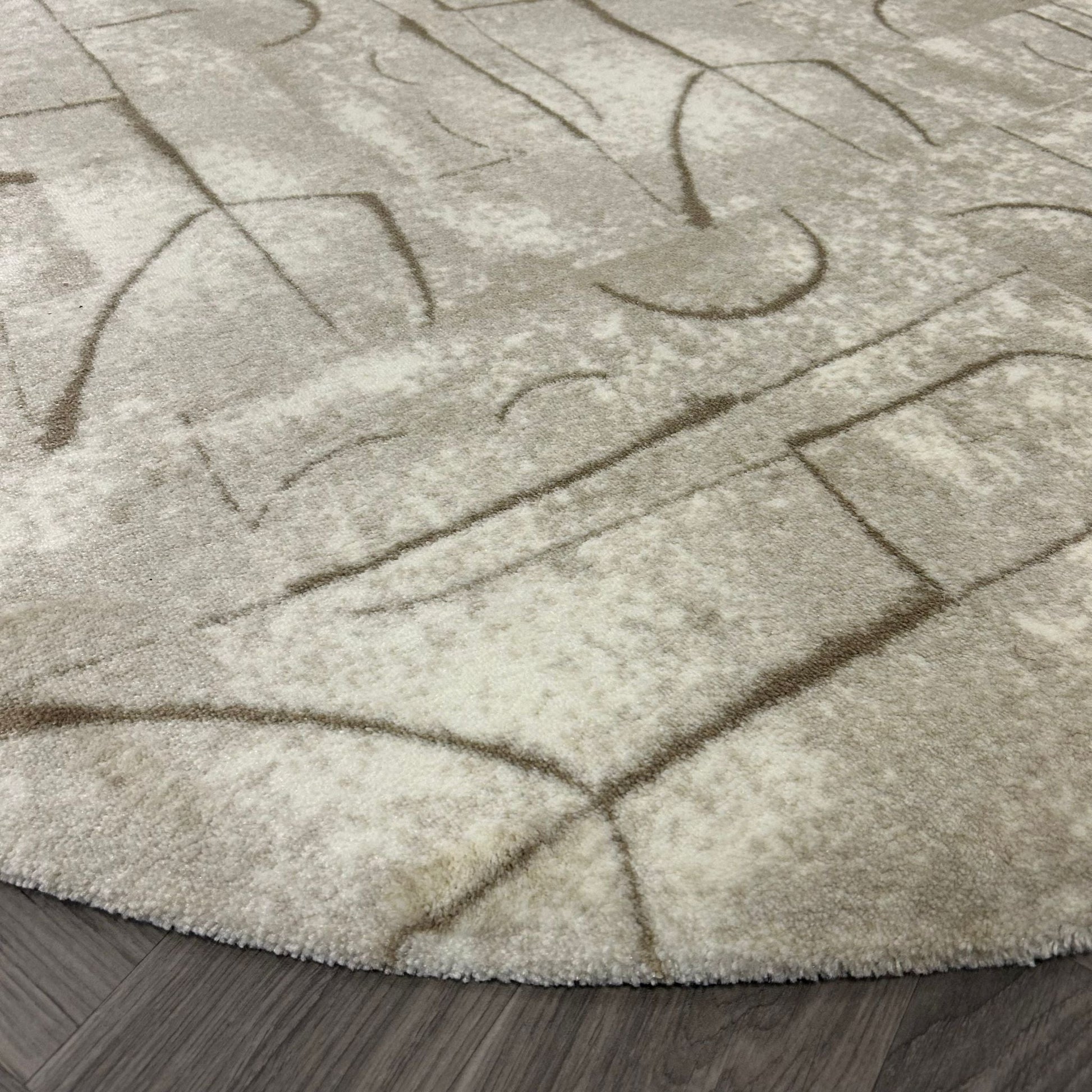 Brinker Carpets Floorganic Balanced Beige Vloerkleed - 200x300cm - aanzicht 2 - Vloerkleden Koning