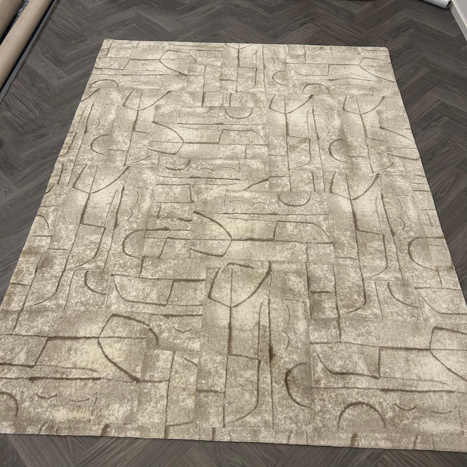 Brinker Carpets Floorganic Beige Vloerkleed - 190x260cm - Vloerkleden Koning