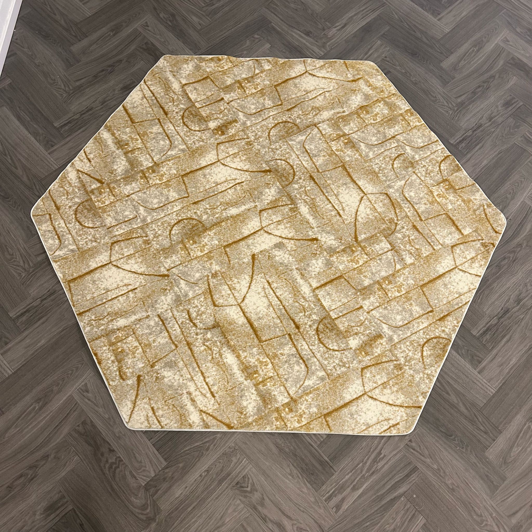 Brinker Carpets Floorganic Elegant Sun Vloerkleed - 225x195cm - Vloerkleden Koning