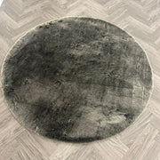 Brinker Carpets Fluffy Anthracite - 180x180cm - Vloerkleden Koning