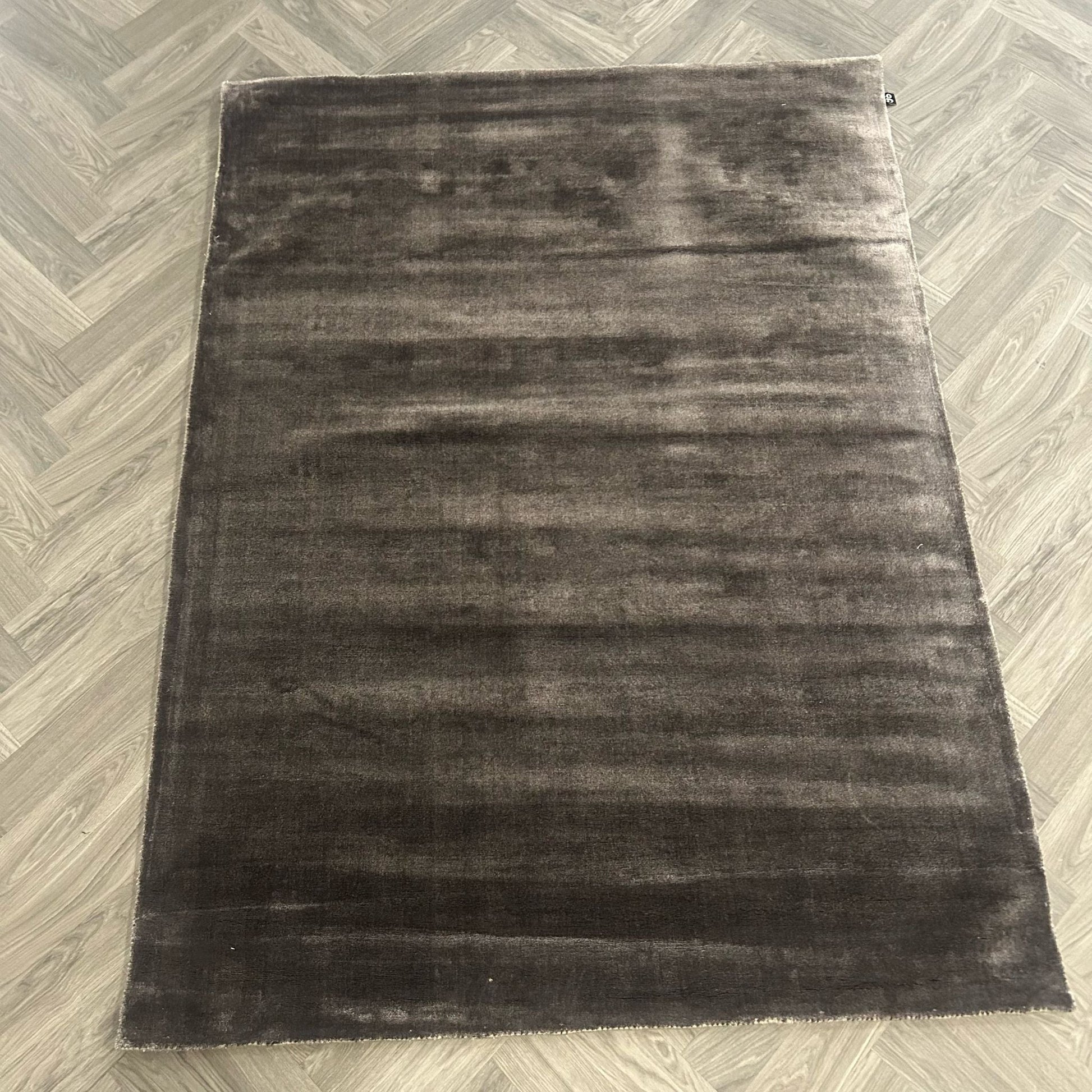 Brinker Carpets Goossens Ferron Donkerbruin Vloerkleed - 170x230cm - Vloerkleden Koning