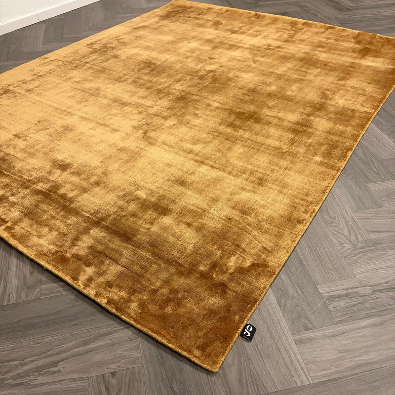 Brinker Carpets Goossens Russel Goud Vloerkleed - 170x230cm - aanzicht 1 - Vloerkleden Koning