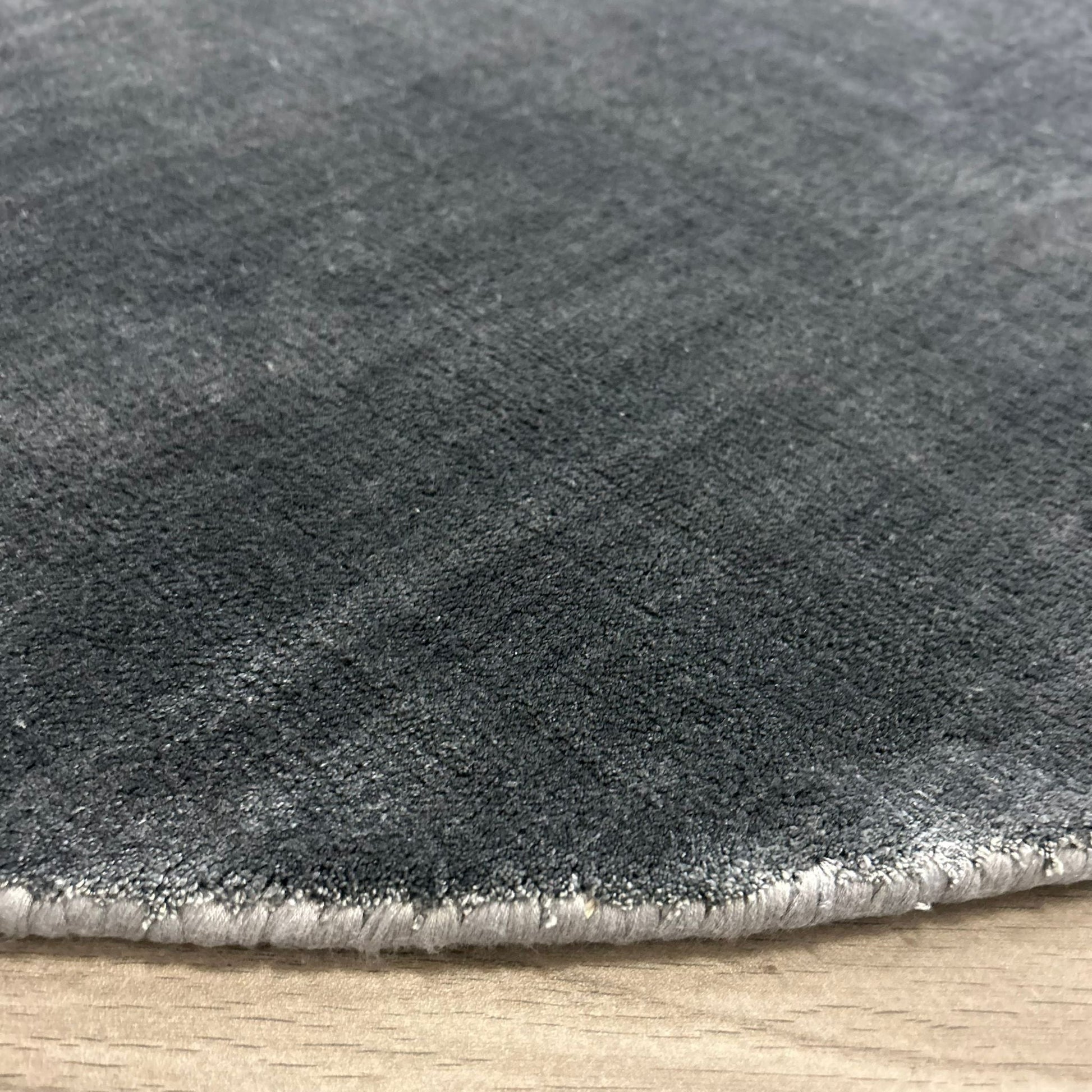 Brinker Carpets Goossens Russel Grijs Vloerkleed - 160x160cm - Vloerkleden Koning