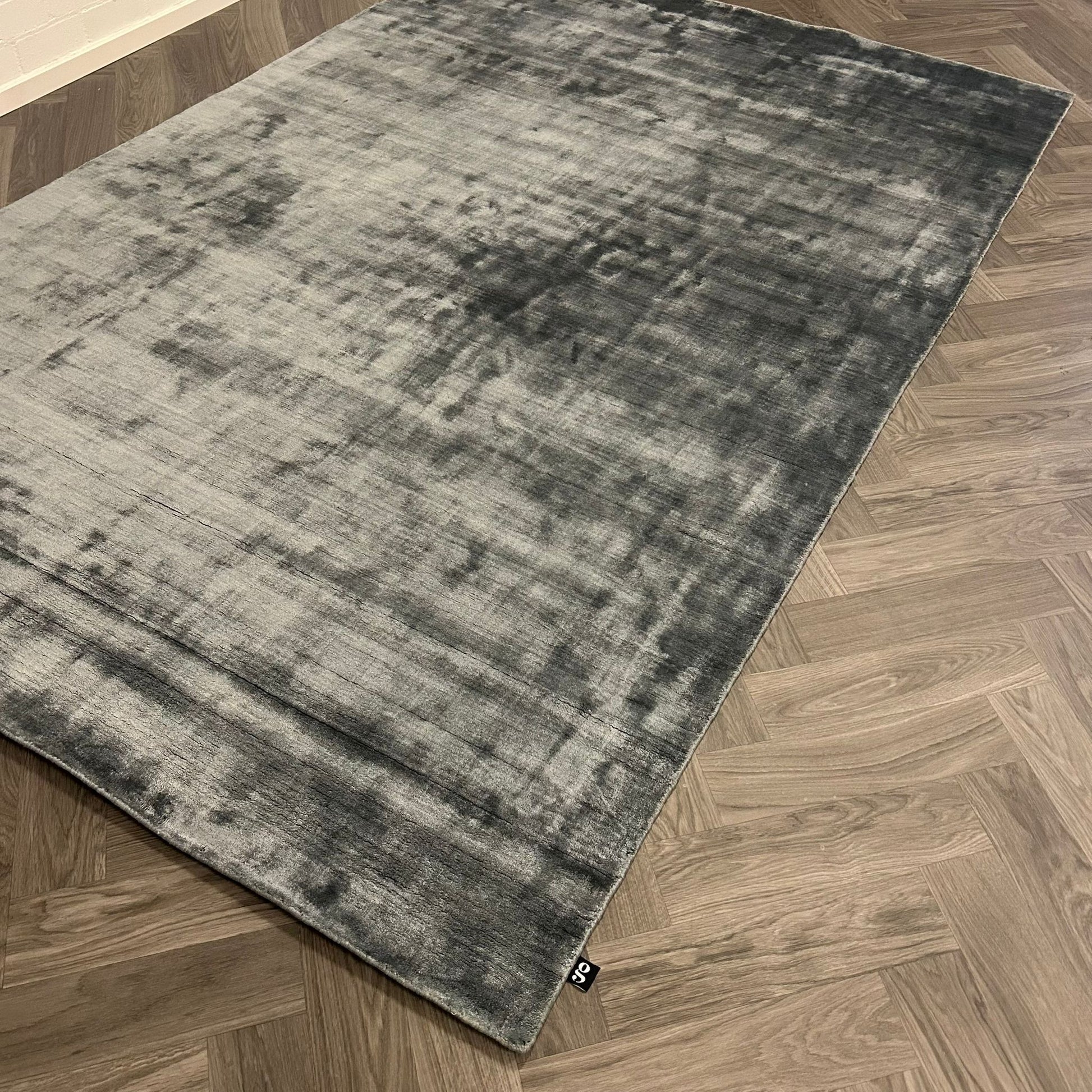 Brinker Carpets Goossens Russel grijs Vloerkleed - 170x230cm - Vloerkleden Koning