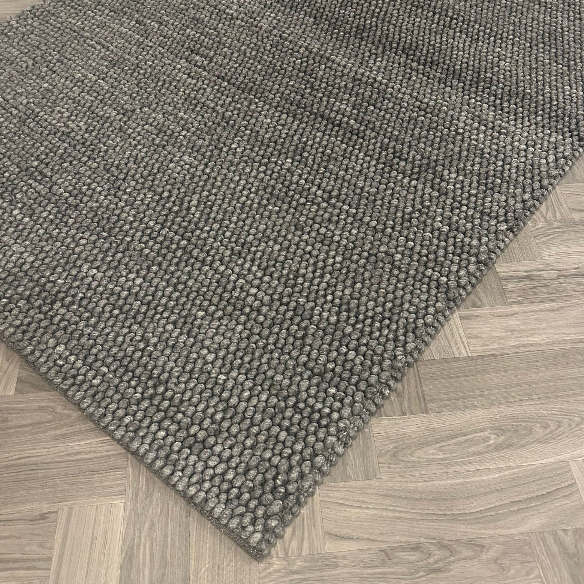 Brinker Carpets Goossens Sebas Donkergrijs Vloerkleed - 170x230cm - Vloerkleden Koning