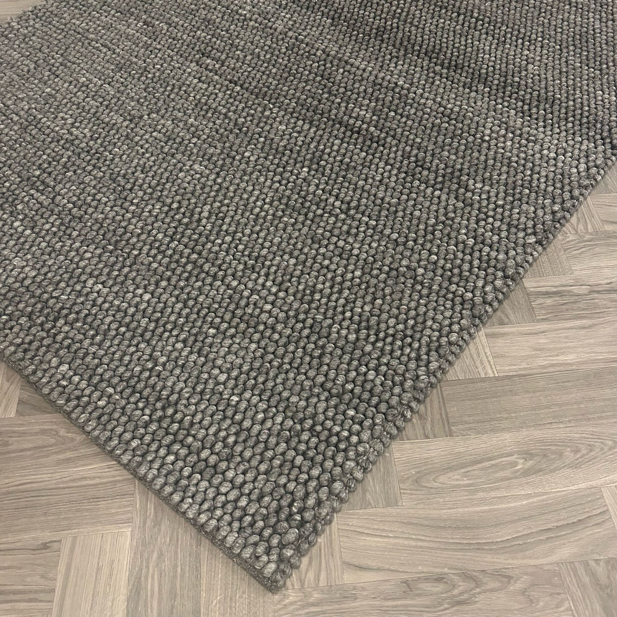 Brinker Carpets Goossens Sebas Donkergrijs Vloerkleed - 170x230cm - Vloerkleden Koning
