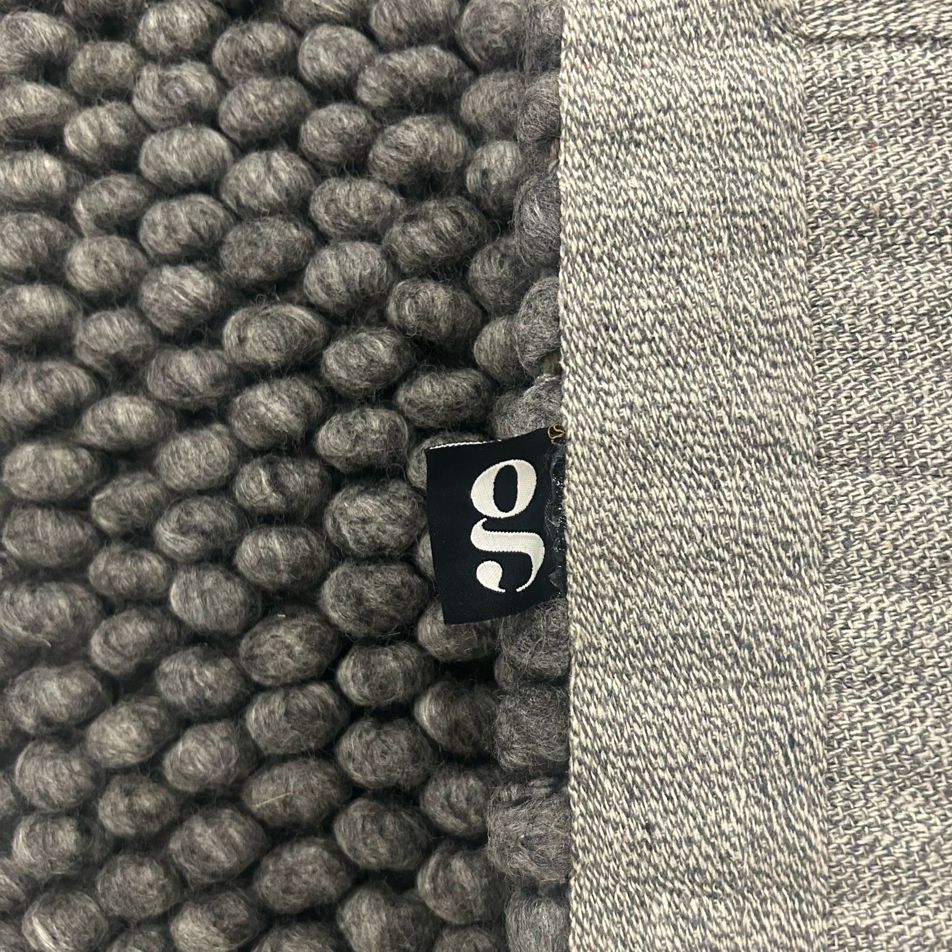 Brinker Carpets Goossens Sebas Donkergrijs Vloerkleed - 170x230cm - Vloerkleden Koning