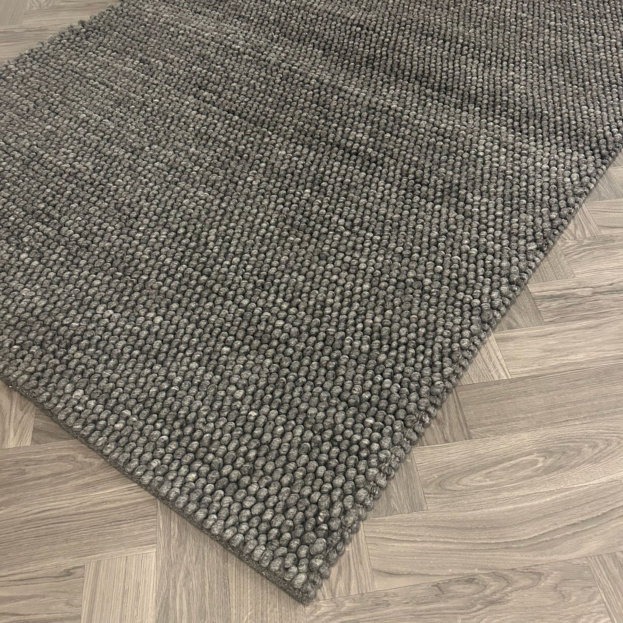 Brinker Carpets Goossens Sebas Donkergrijs Vloerkleed - 170x230cm - Vloerkleden Koning
