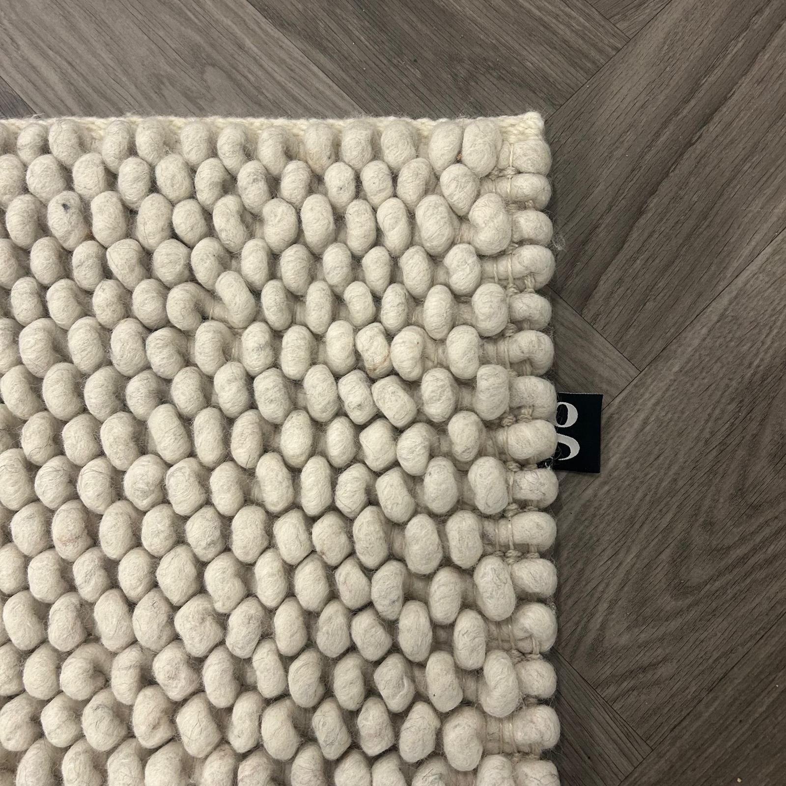 Brinker Carpets Goossens Sebas Ecru Vloerkleed - 170x230cm - Vloerkleden Koning