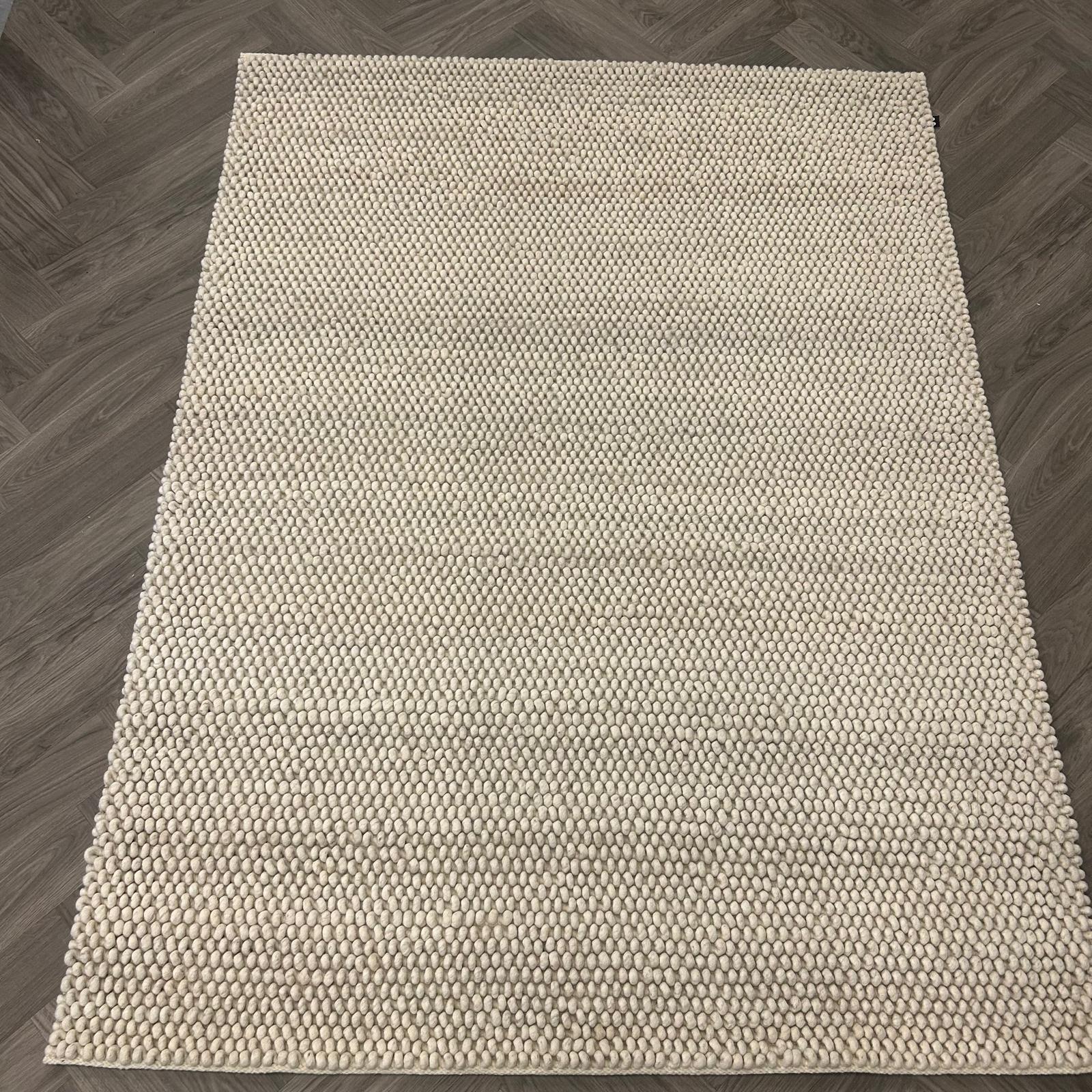 Brinker Carpets Goossens Sebas Ecru Vloerkleed - 170x230cm - Vloerkleden Koning
