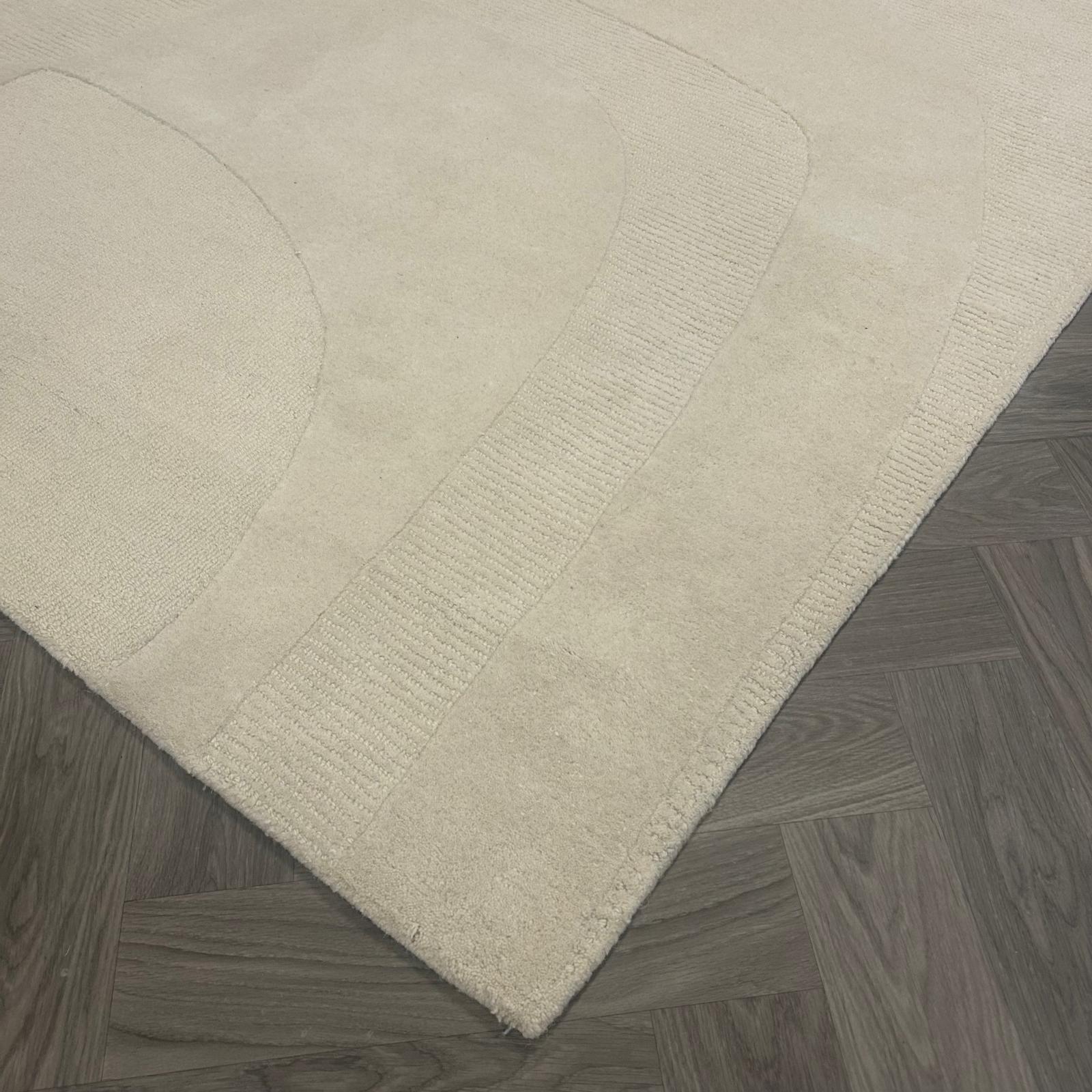 Brinker Carpets Grafiek Wit Naturel Vloerkleed - 200x290cm - Vloerkleden Koning