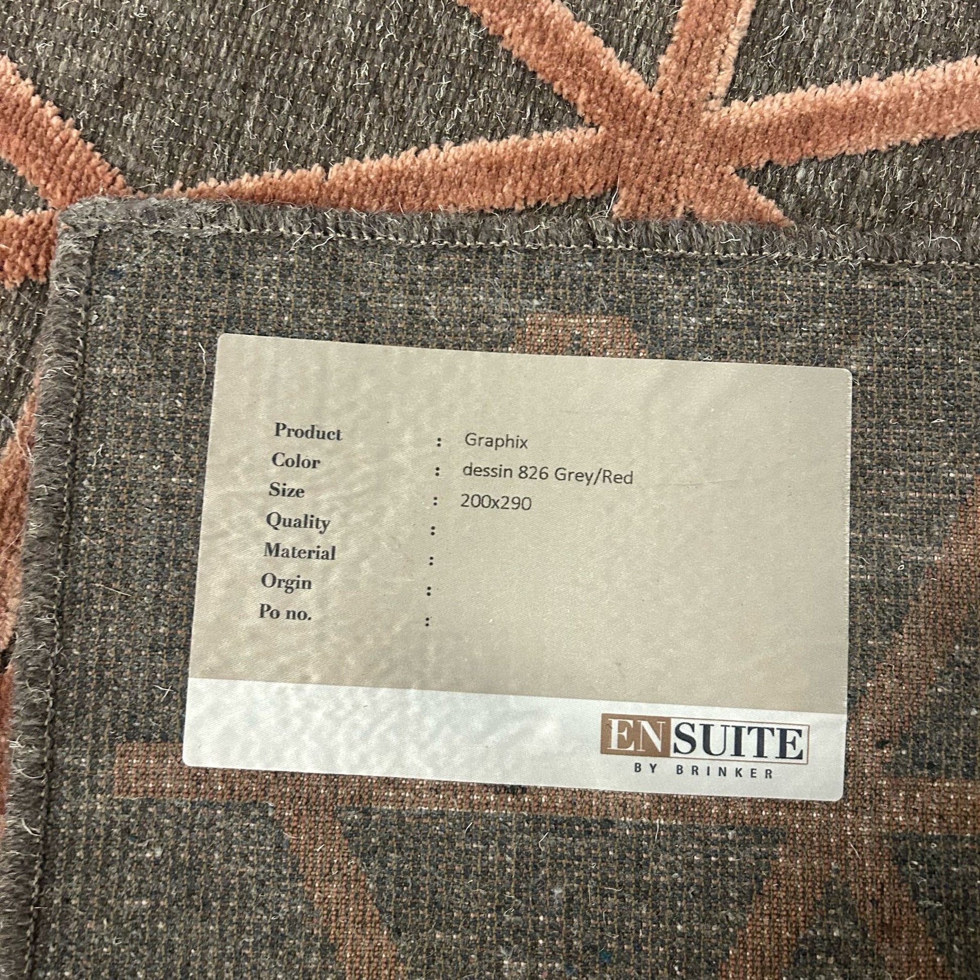 Brinker Carpets Graphix Dessin 826 Vloerkleed - 200x290cm - Vloerkleden Koning