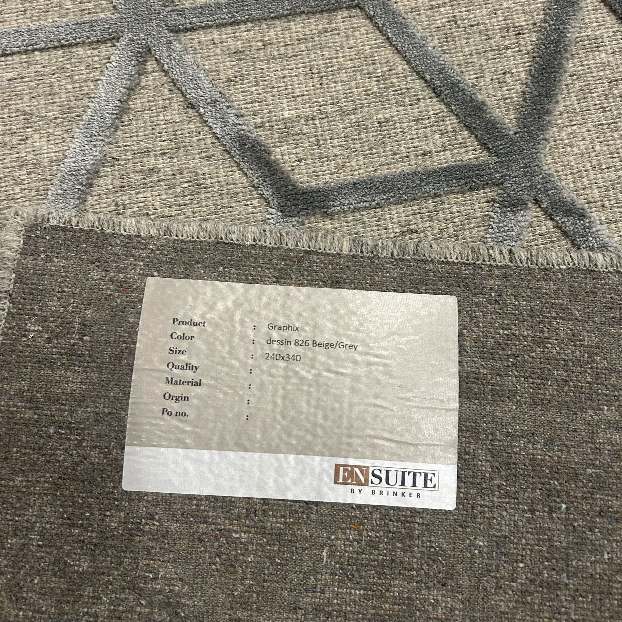 Brinker Carpets Graphix Dessin 826 Vloerkleed - 240x340cm - Vloerkleden Koning