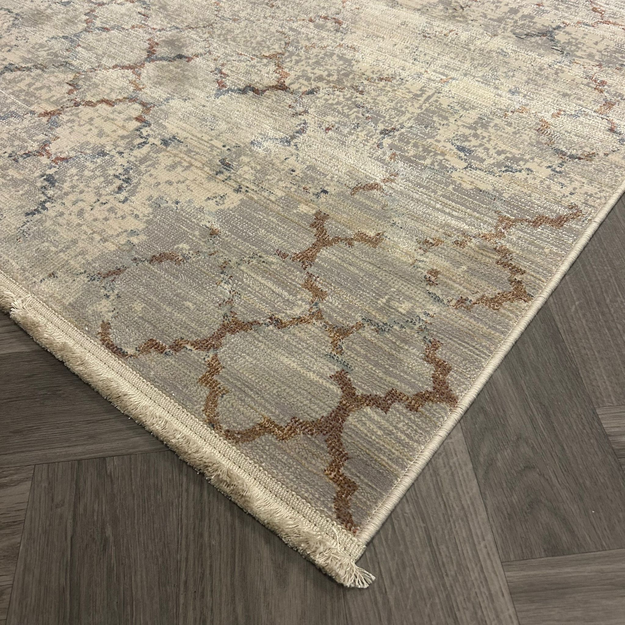 Brinker Carpets Himalaya 878 grey/beige Vloerkleed - 200x300cm - aanzicht 3 - Vloerkleden Koning