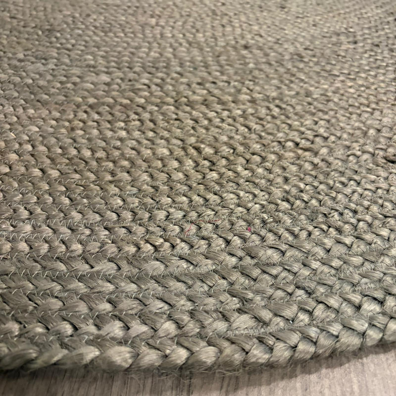 Brinker Carpets Jute Circle Grijs Rond Vloerkleed - 180x180cm