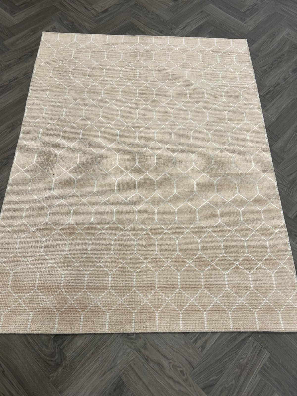 Brinker Carpets Laatz Champagne Vloerkleed - 170x230cm - aanzicht 2 - Vloerkleden Koning