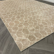 Brinker Carpets Laatz Champagne Vloerkleed - 200x300cm - Vloerkleden Koning