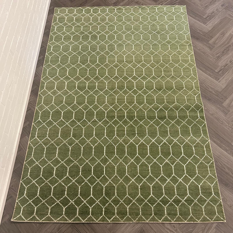 Brinker Carpets Laatz Green Vloerkleed - 240x340cm