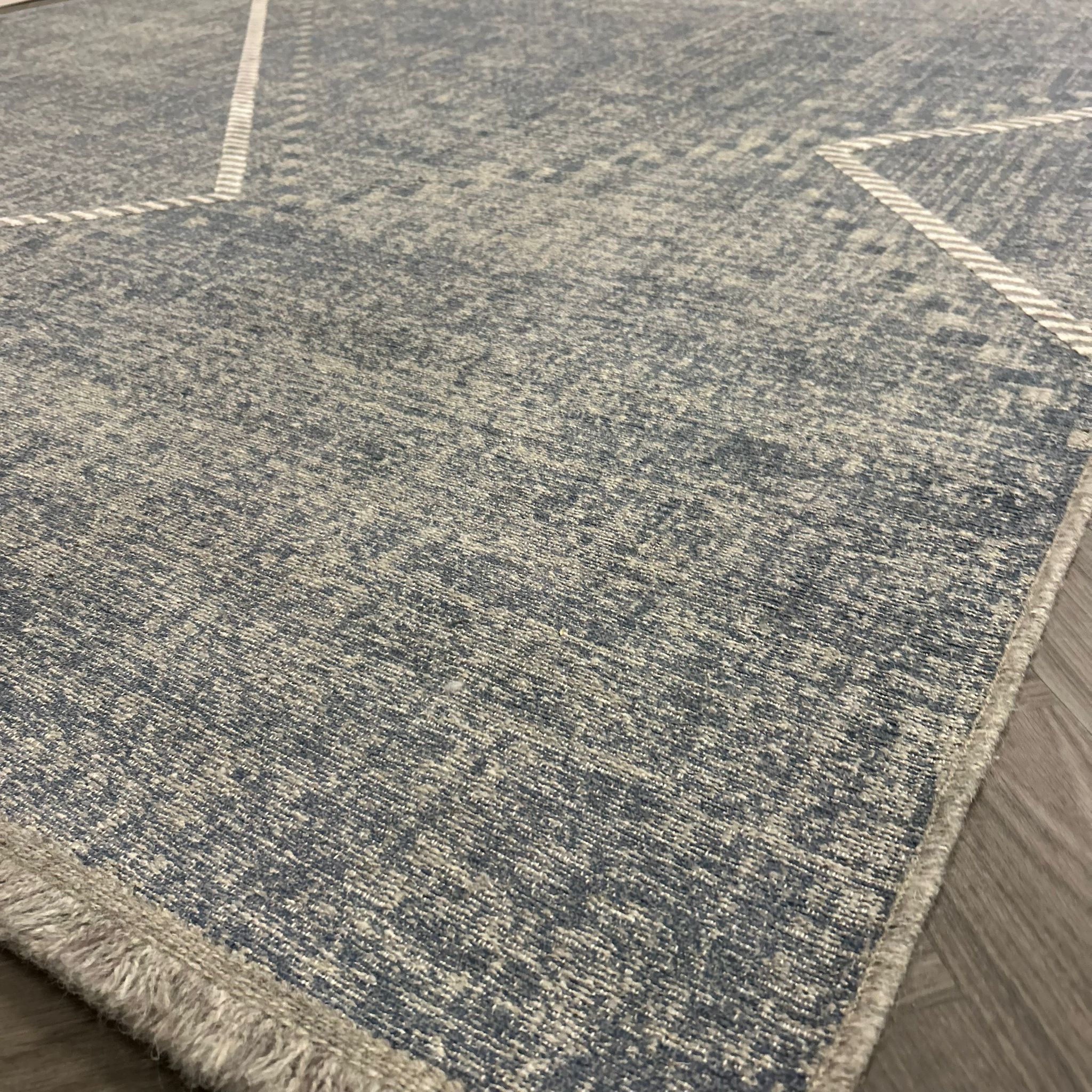 Brinker Carpets Linea Dessin 105 Blue Vloerkleed - 200x290cm - Vloerkleden Koning