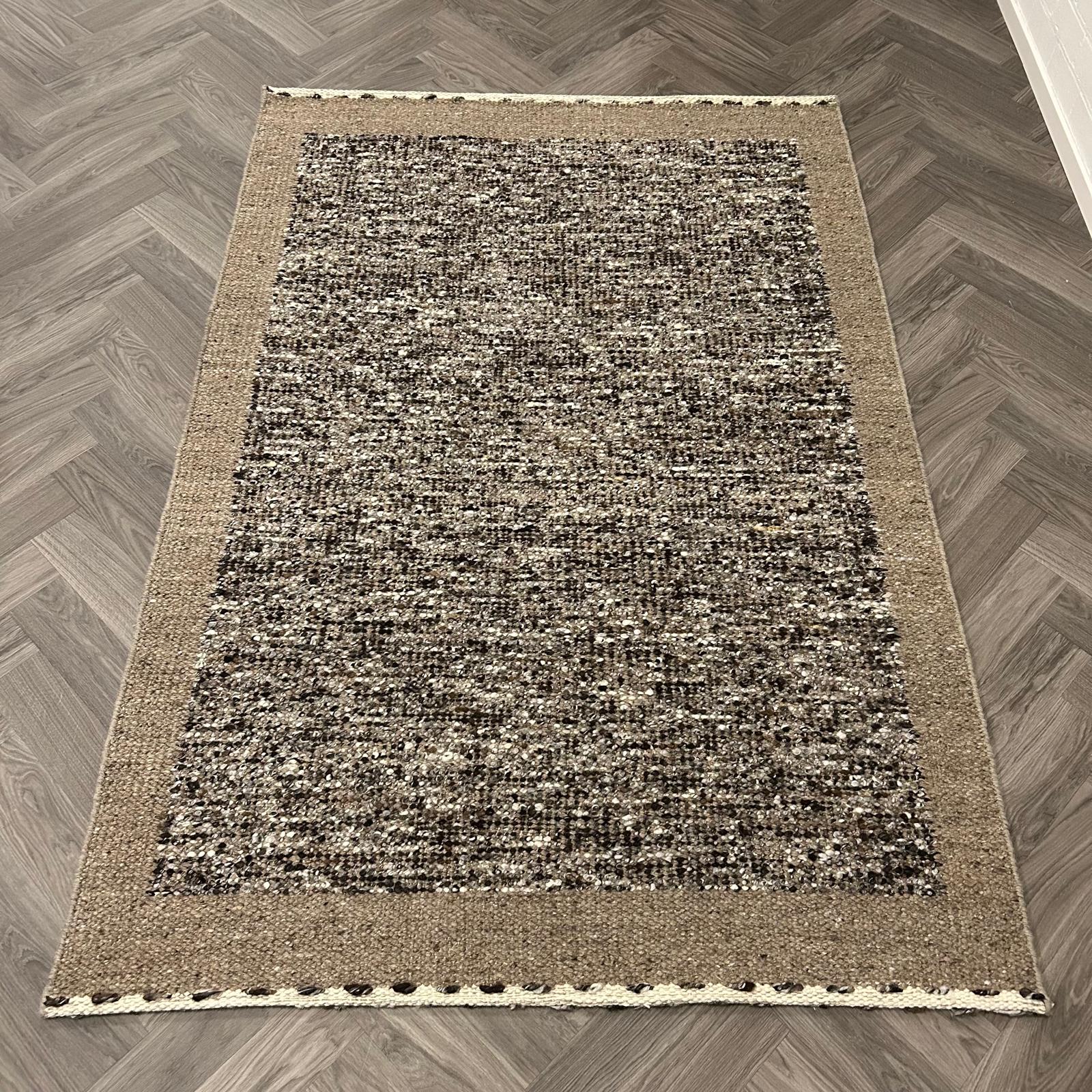 Brinker Carpets Linore Dark Brown Vloerkleed - 160x230cm - Vloerkleden Koning