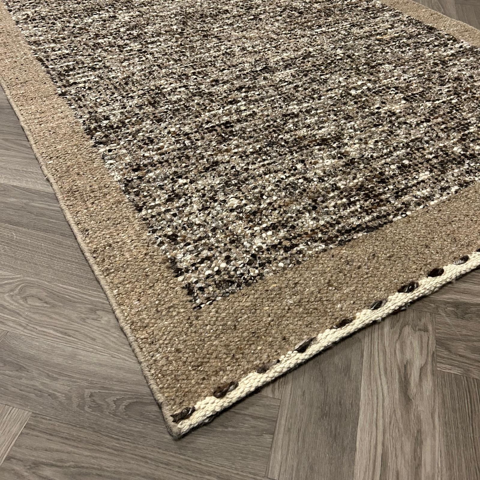 Brinker Carpets Linore Dark Brown Vloerkleed - 160x230cm - Vloerkleden Koning