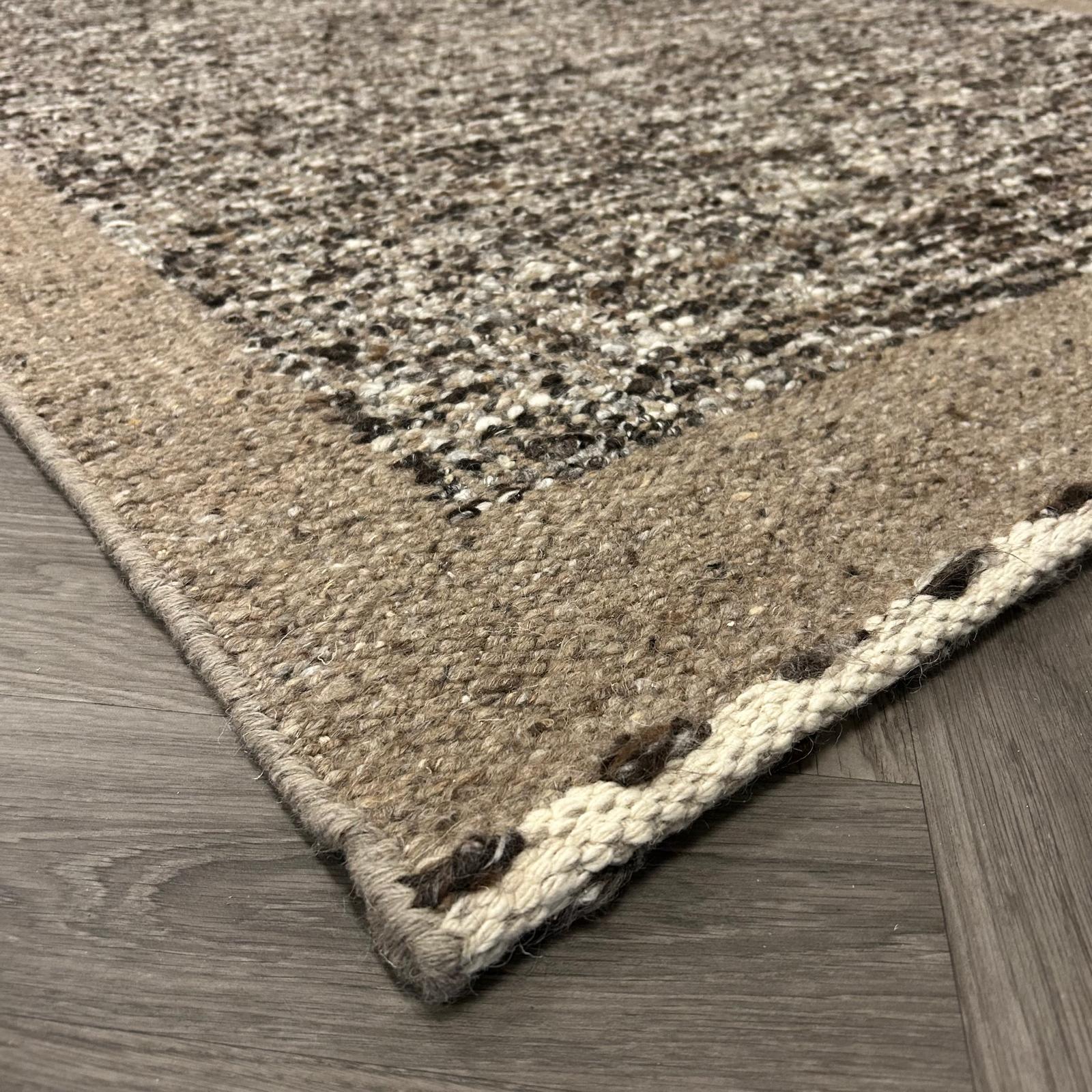 Brinker Carpets Linore Dark Brown Vloerkleed - 160x230cm - Vloerkleden Koning