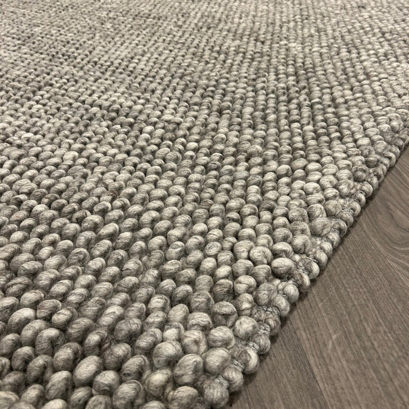 Brinker Carpets Loop Grijs 2401 Vloerkleed - 170x230cm